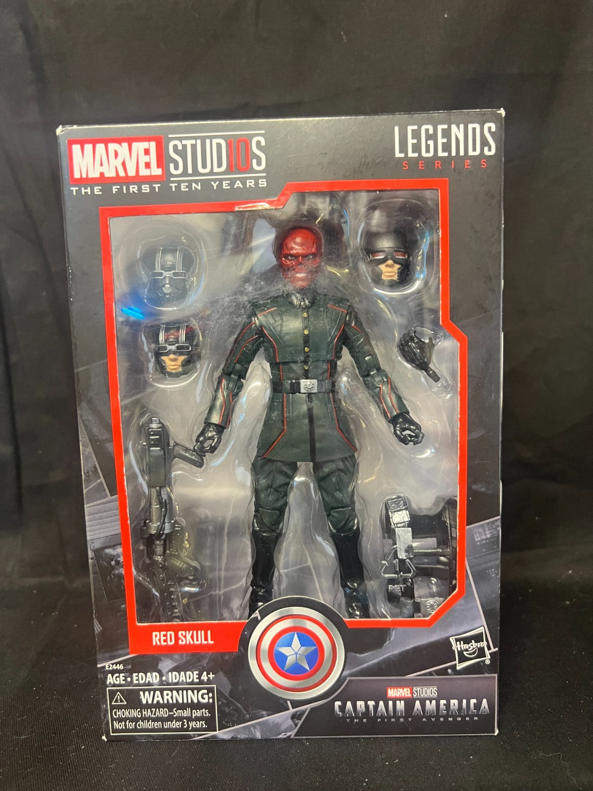 Marvel Legends Red Skull The First Ten Years Captain America The First Avenger