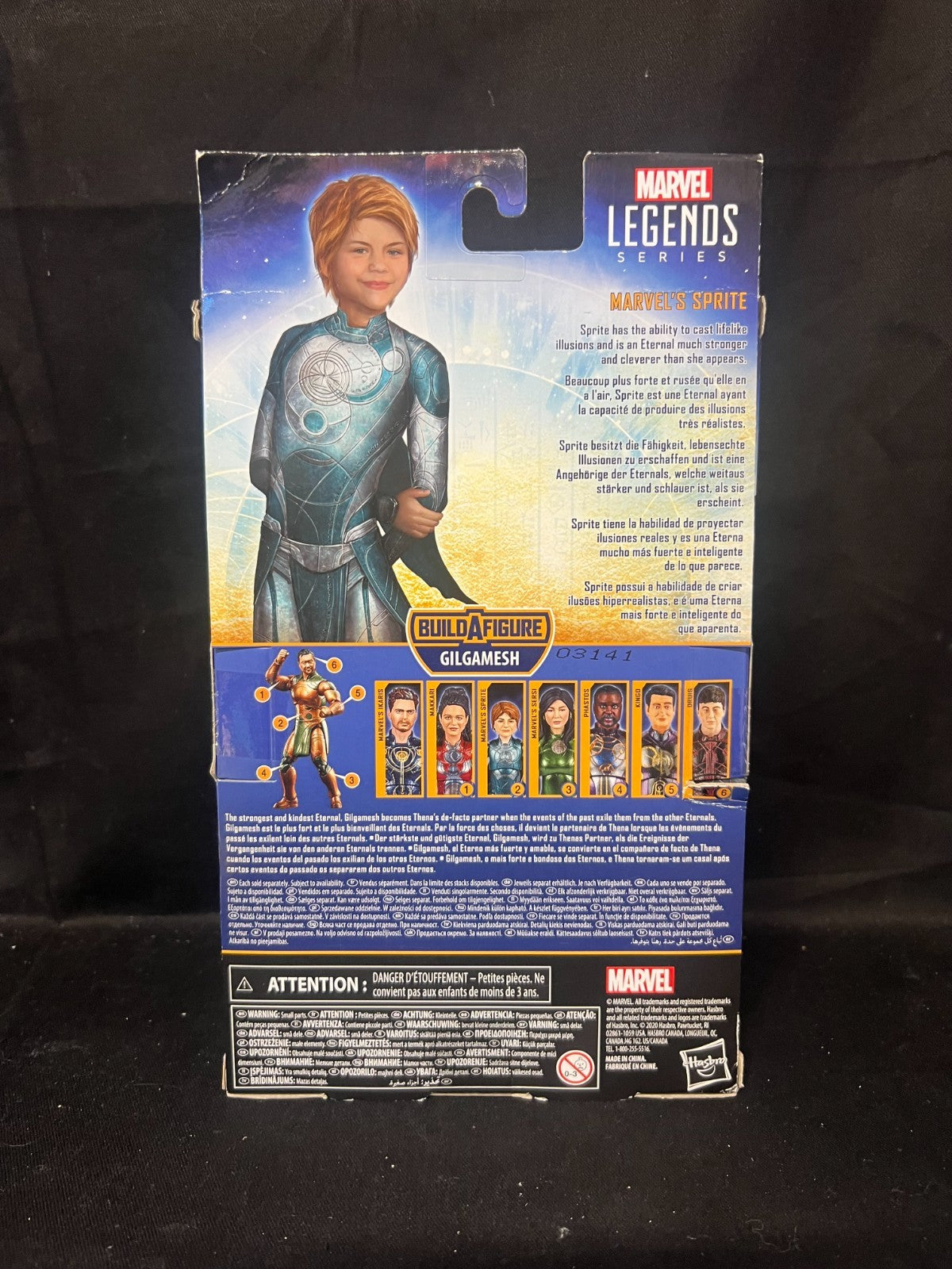 Eternals (2021) - Sprite Marvel Legends 6” Scale Action Figure  build a figure