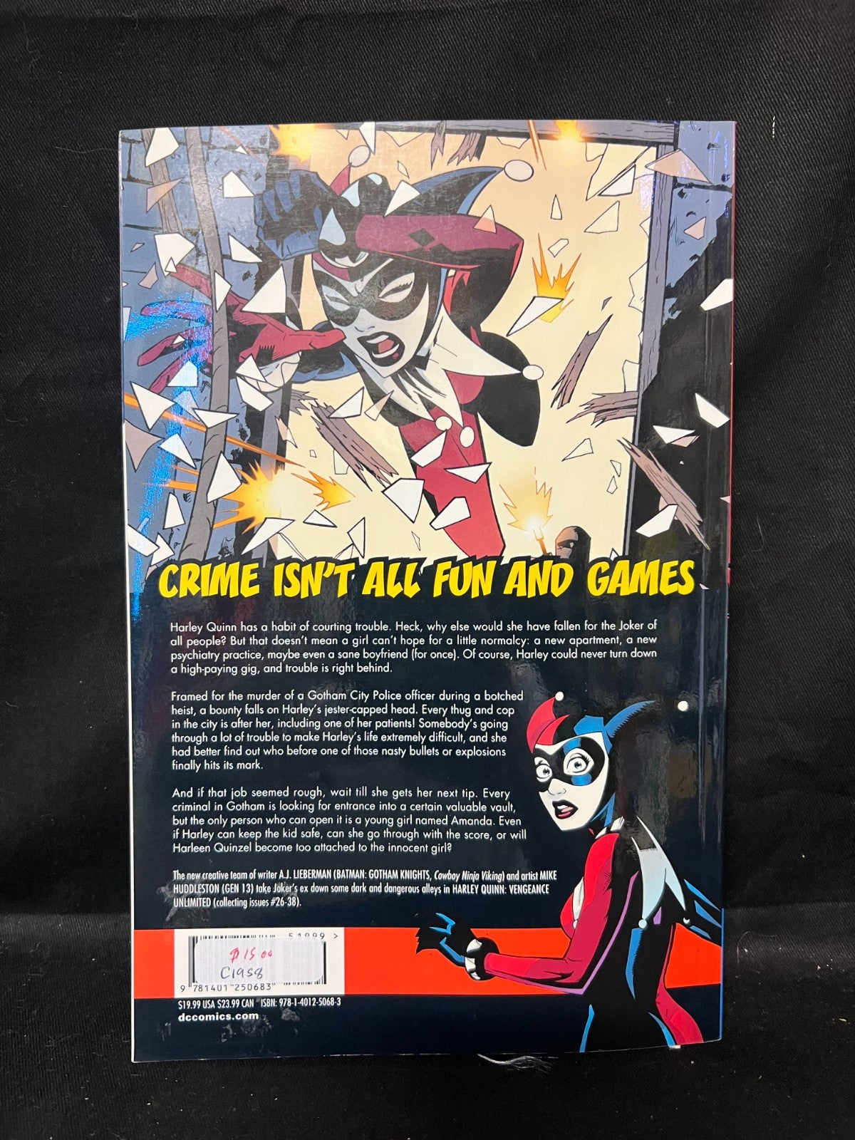 Harley Quinn Vengeance Unlimited by A.J. Lieberman (Paperback, 2014)