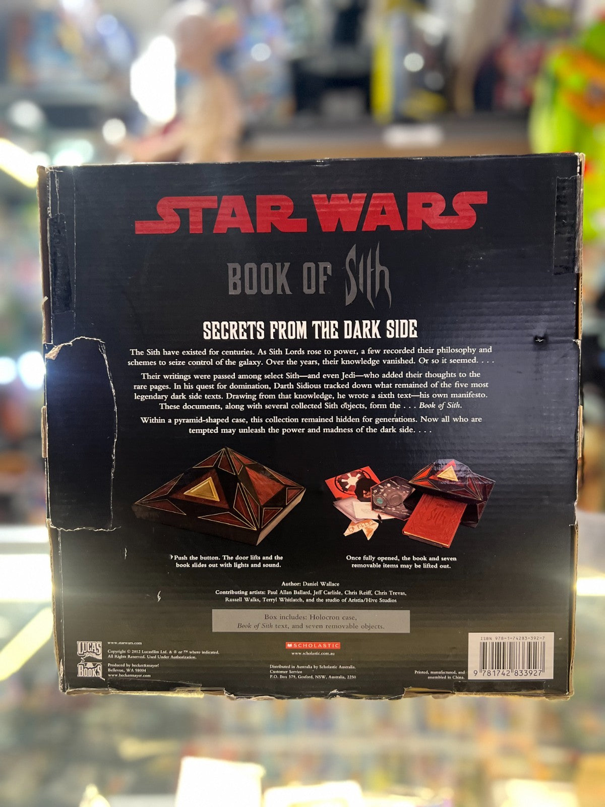 Electronic Star Wars book of the Sith  boxed