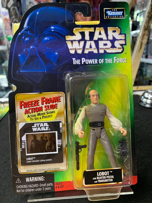 Star Wars the power of the force lobot 1998 kenner
