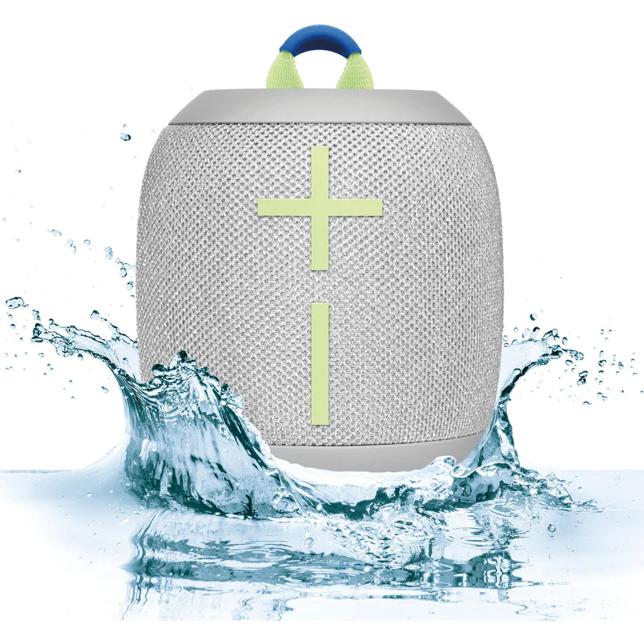 Ultimate Ears Wonderboom 3 Portable Bluetooth Speaker Joyous Brights Grey N06586