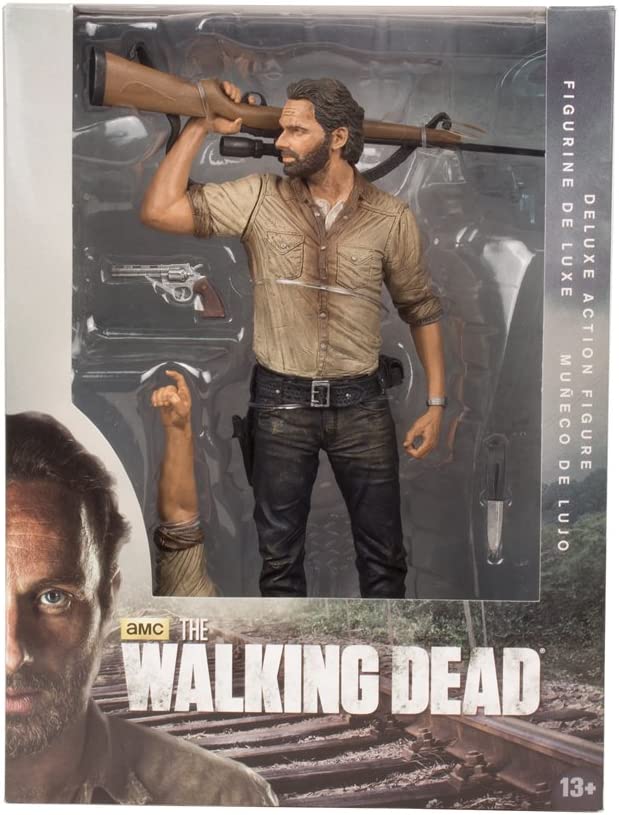 McFarlane Toys The Walking Dead TV 10" Rick Grimes Deluxe Figure - N06884