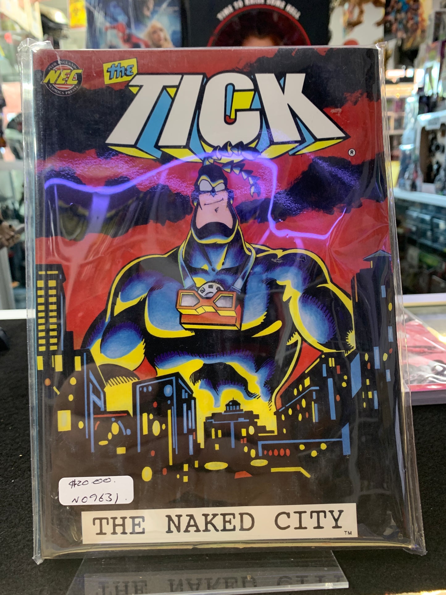 The Tick the naked city 1996 New England comics