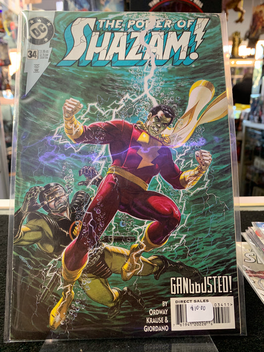 The power of Shazam comic n34