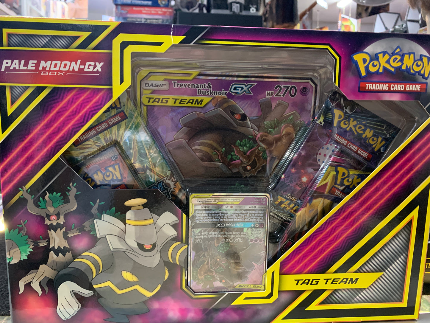 Pokémon trading card game pale moon GX tag team