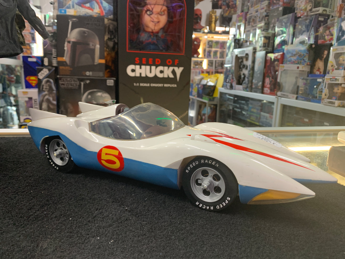 Speed racer year 2000 used as is no box 14 in length