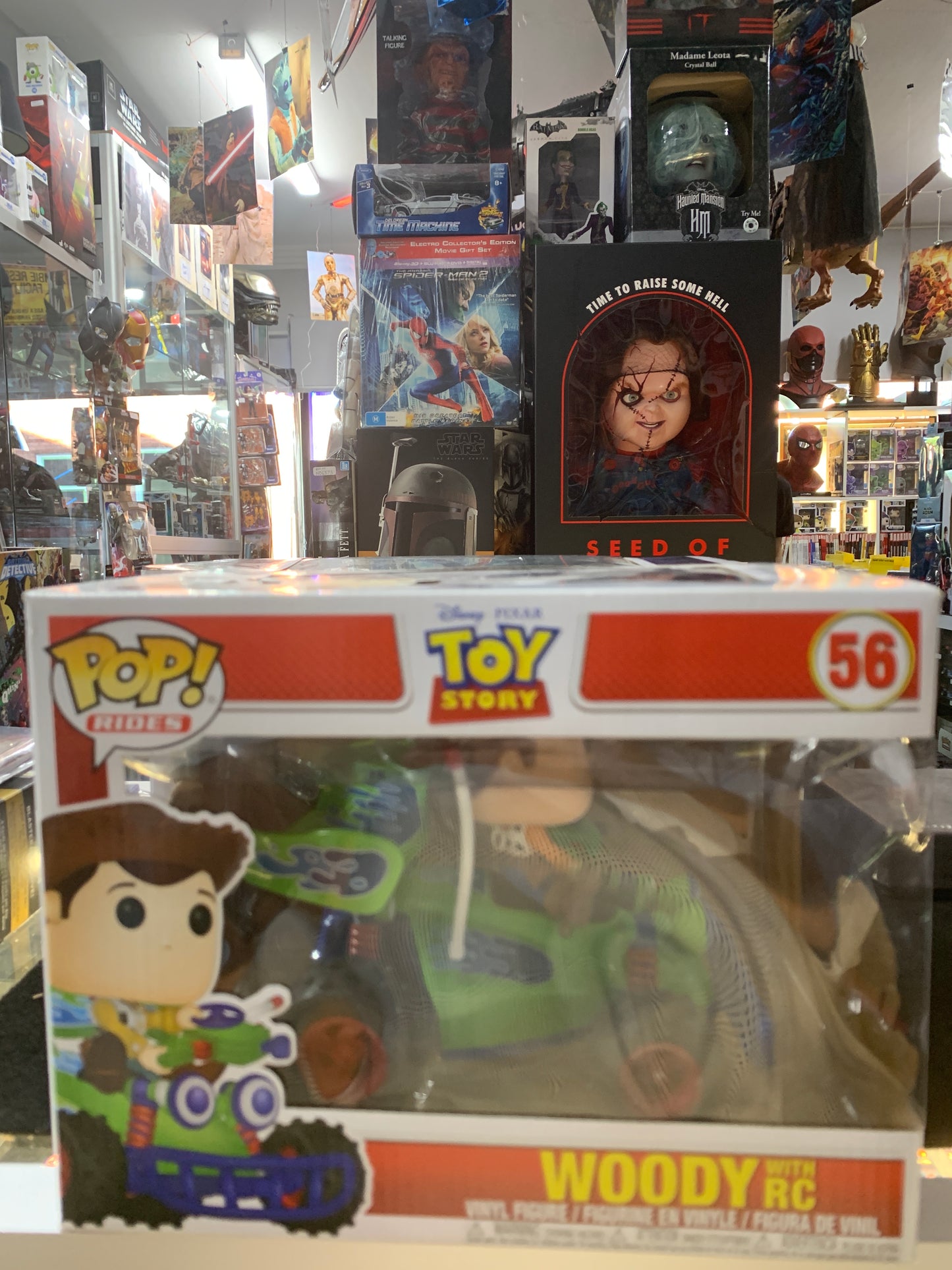 Pop rides toy story 56 woody with RC