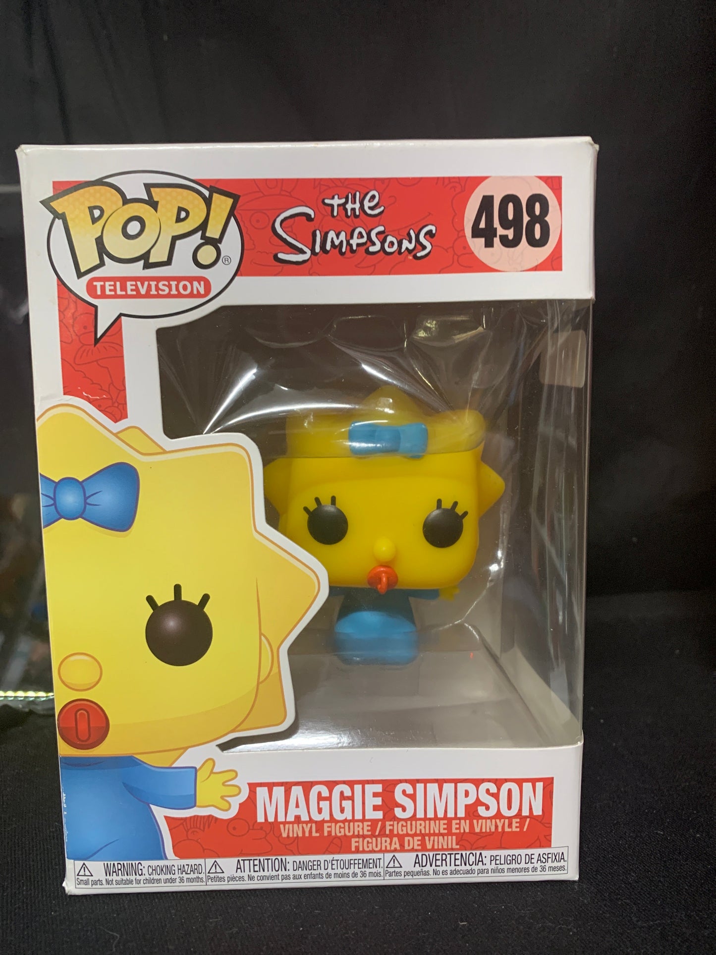 Funko pop television the Simpsons 498 Maggie Simpson Captain Comics and Collectables Pty Ltd