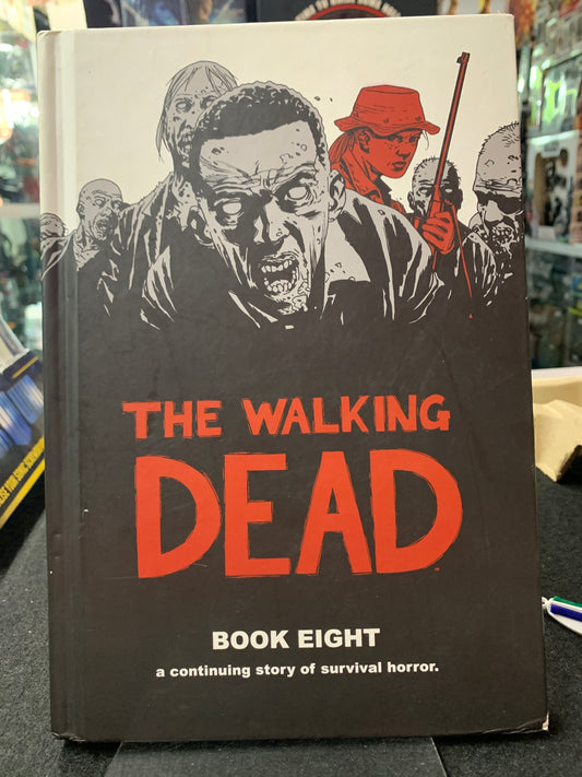 The walking dead book 8 a continuing story of survival horror book used to