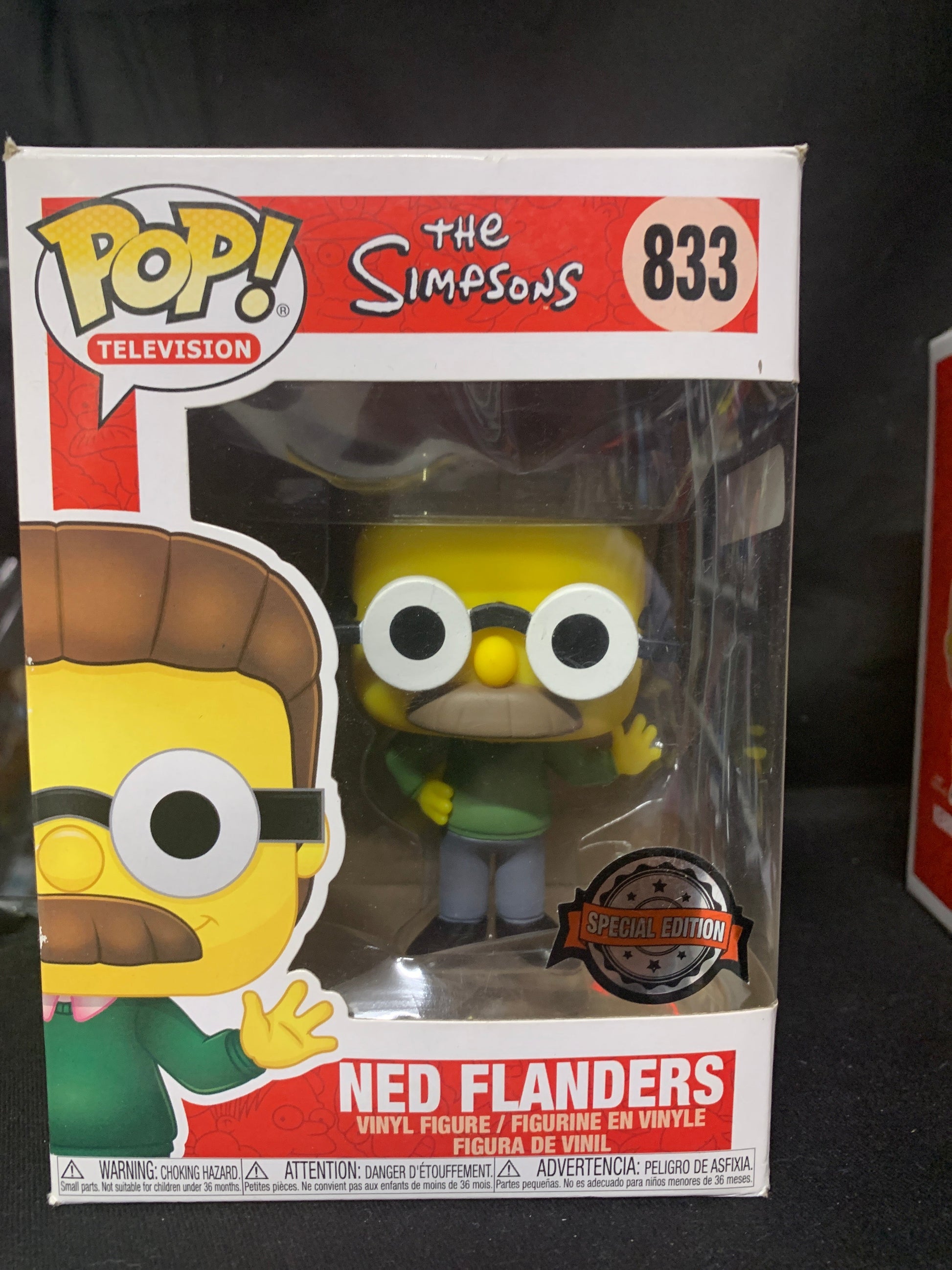 Funko pop television the Simpsons 833 Ned Flanders Captain Comics and Collectables Pty Ltd