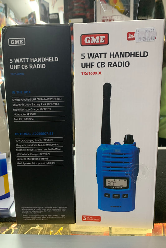 One GME 5 Watt handheld UHF CB Radio