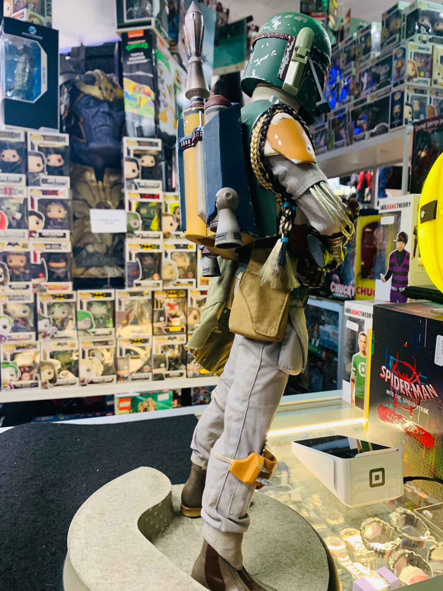 Star Wars Boba fett sideshow premium format