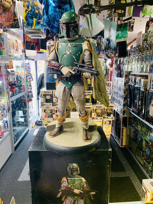 Star Wars Boba fett sideshow premium format