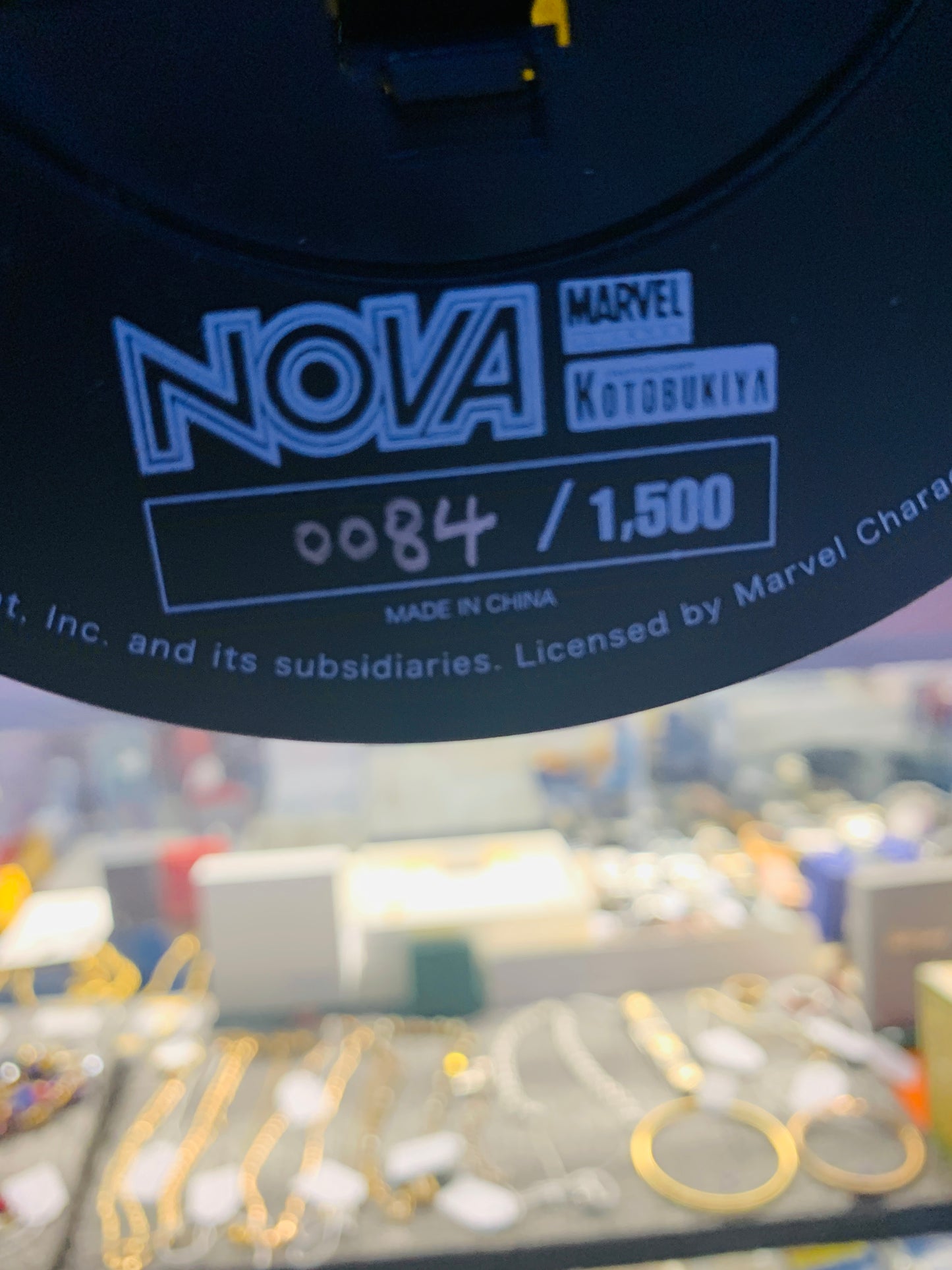 Marvel comics presents the Kotobukiya Nova fine art statue