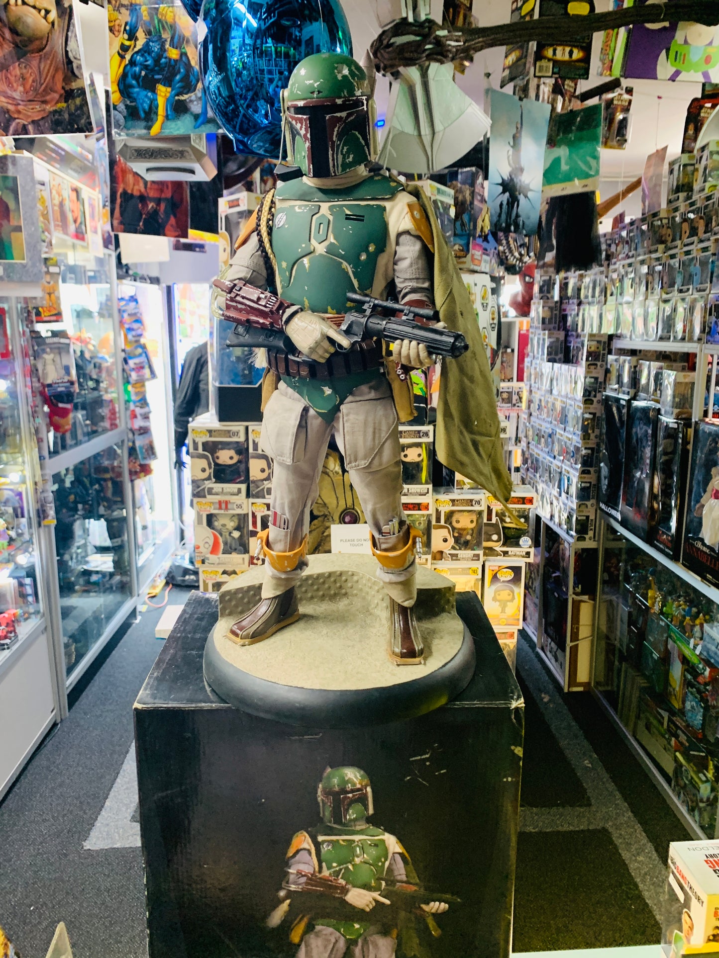 Star Wars Boba fett sideshow premium format
