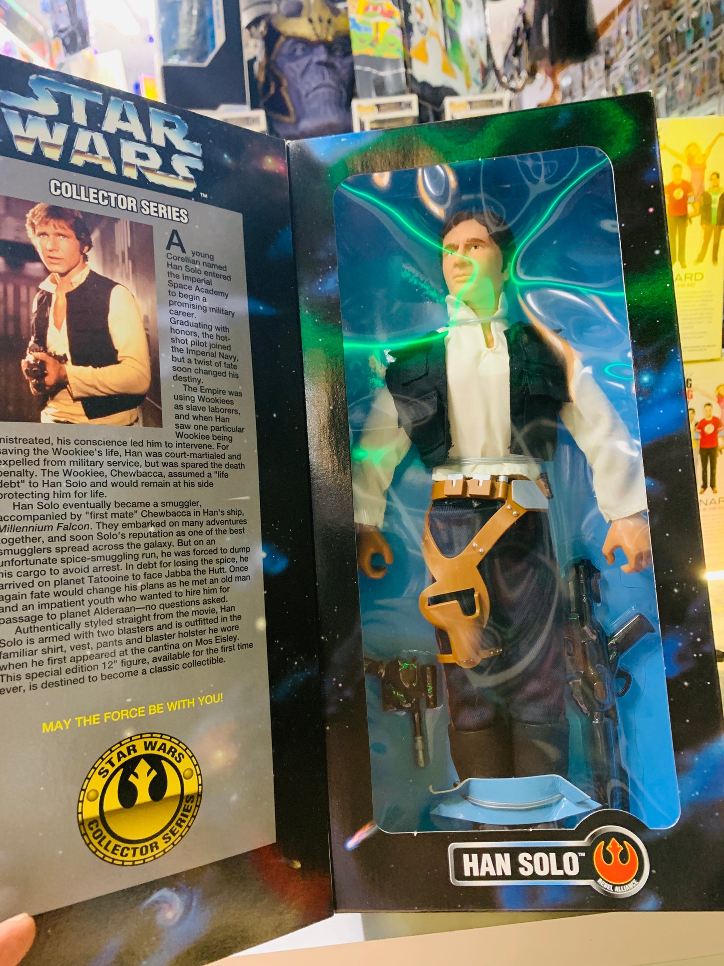 Star Wars collector series Han Solo kenner 1996