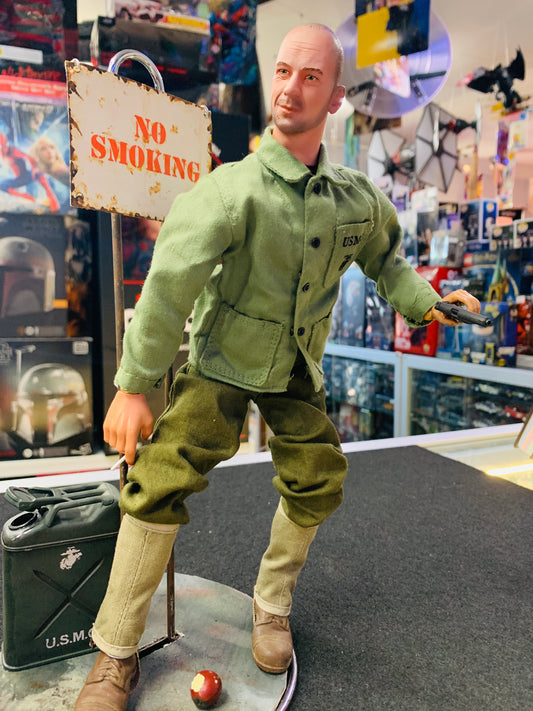 No Smoking solider prop
