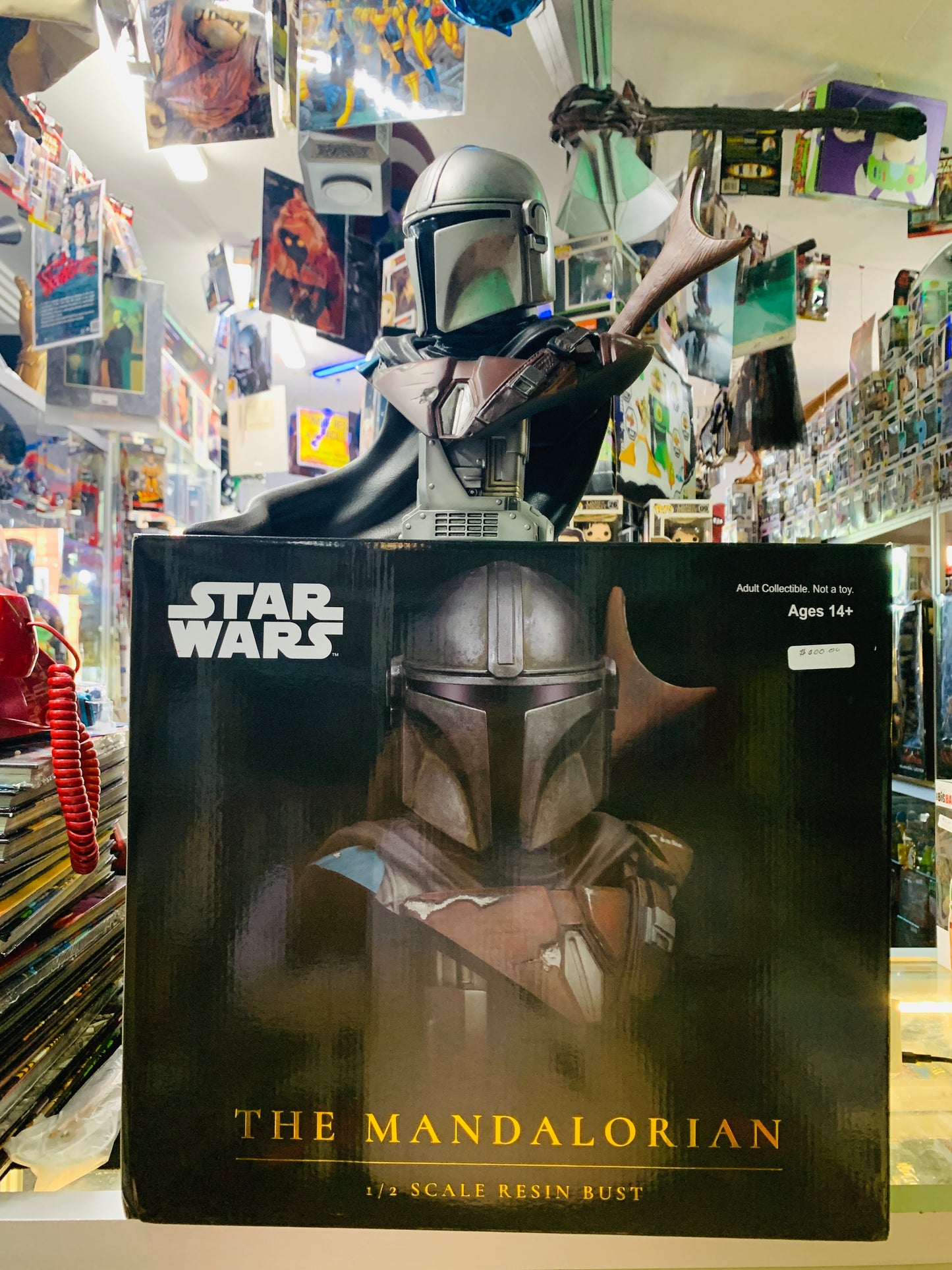 Star Wars The Mandalorian 1/2 scale bust numbered