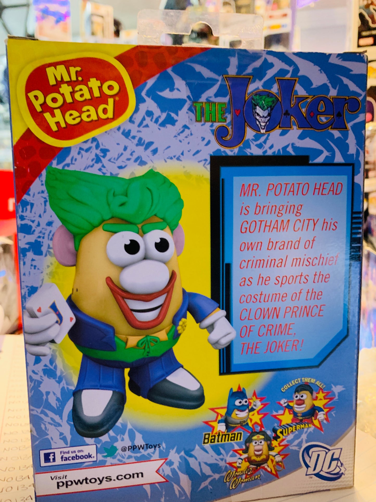 Mr Potato head The Joker still in box