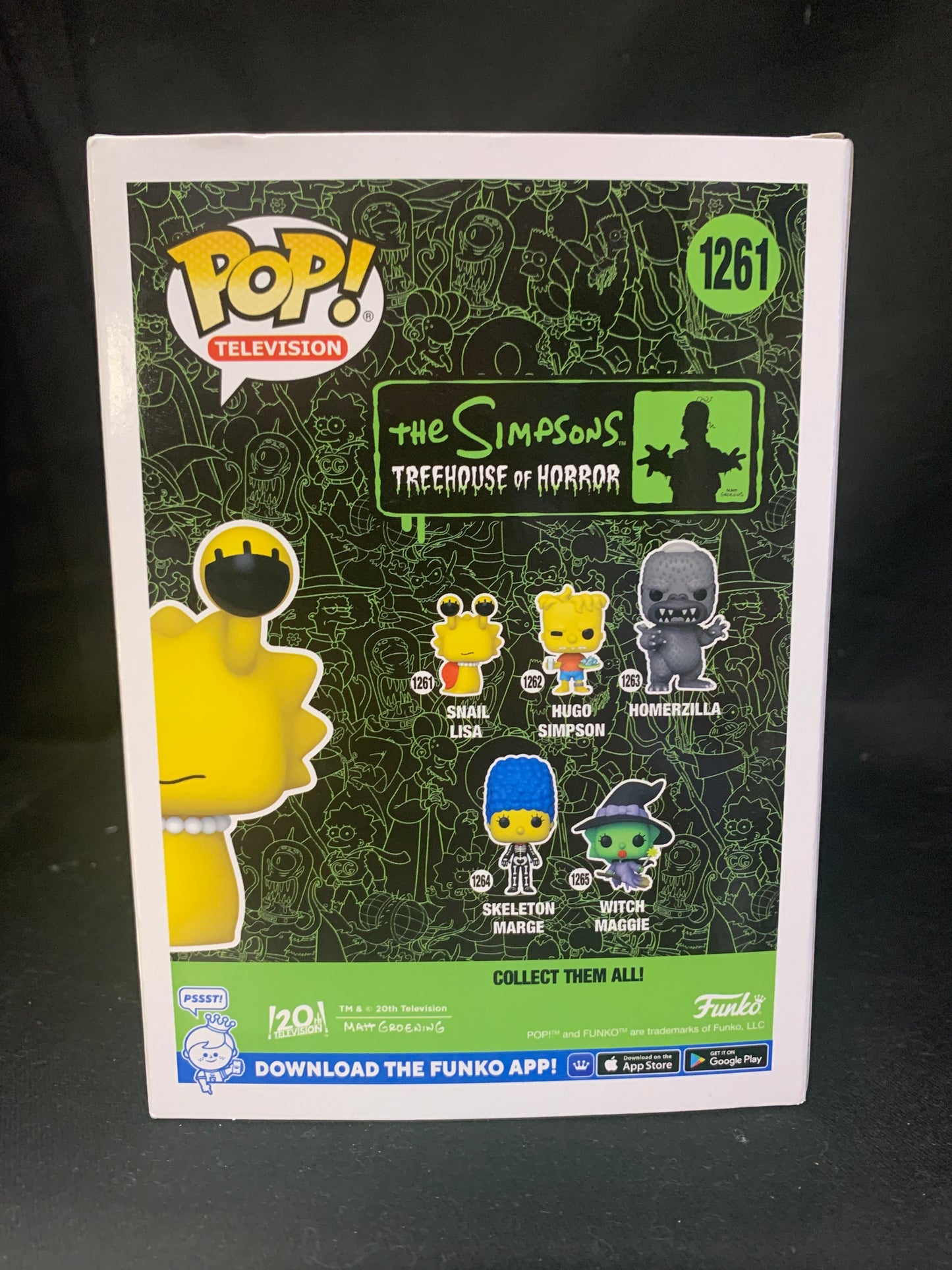 Funko pop television the Simpsons treehouse of horror 1261 Captain Comics and Collectables Pty Ltd