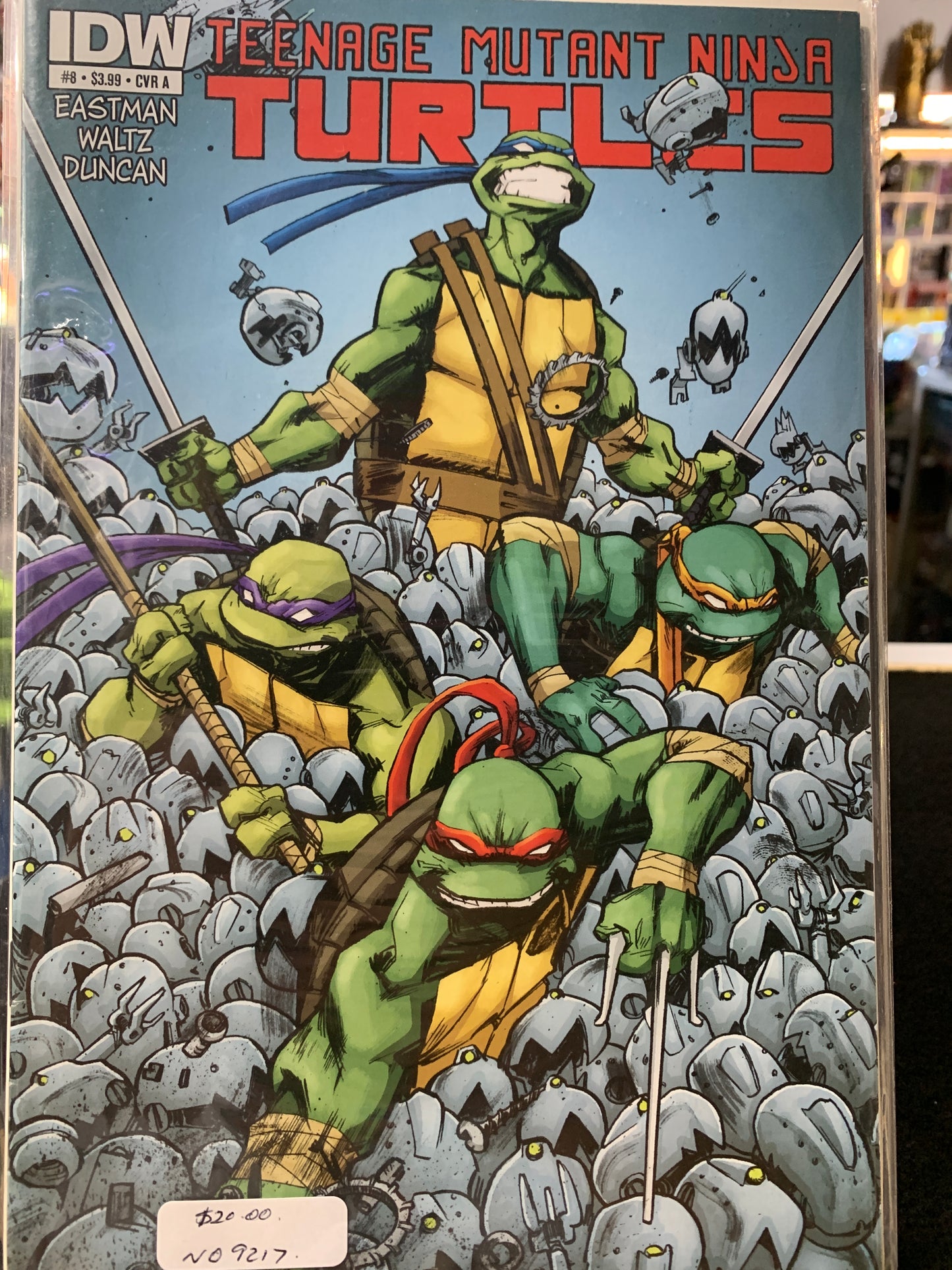 Teenage mutant ninja turtles no8