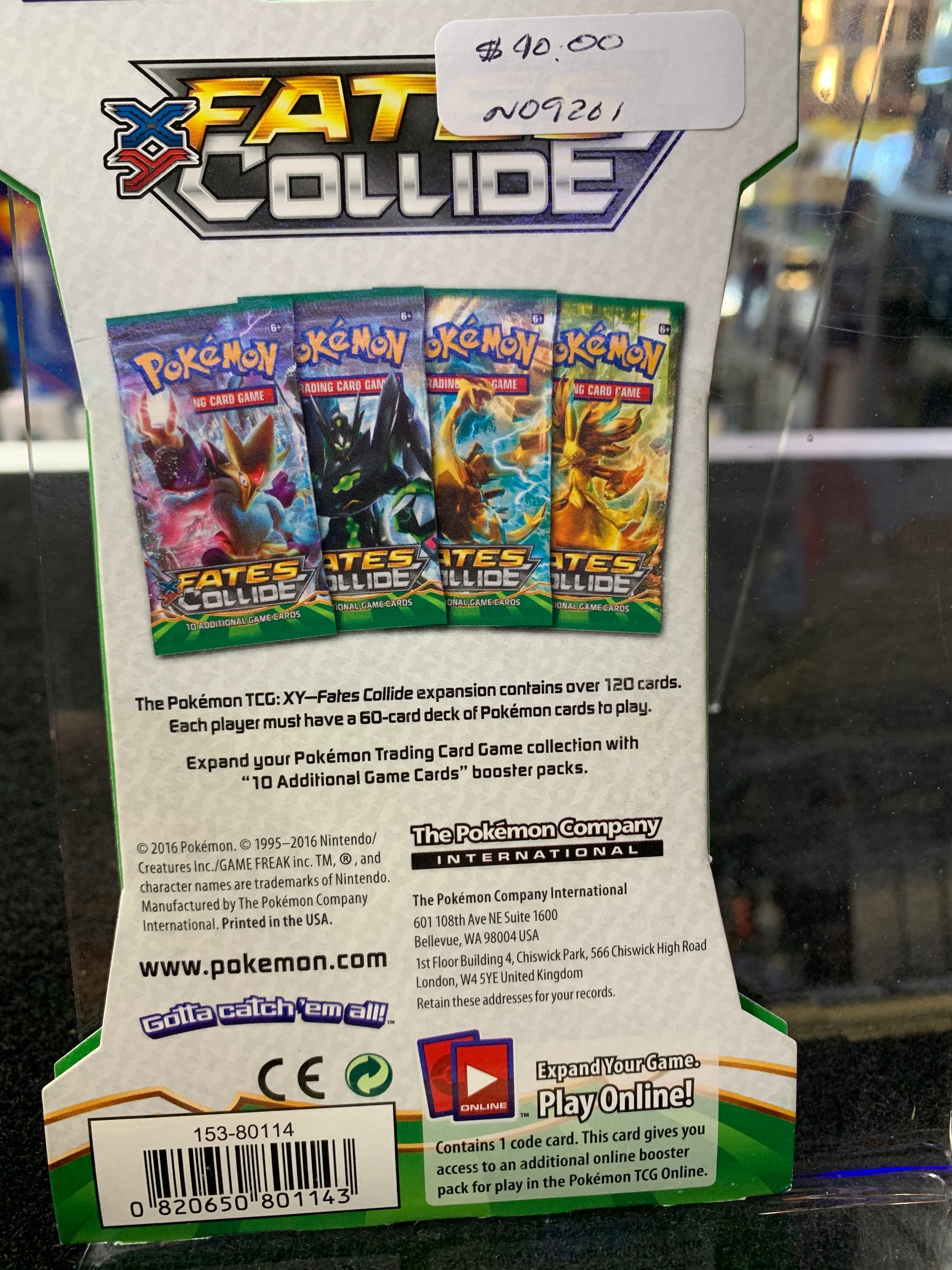 Pokmon XY fates collide 2016 booster pack Captain Comics and Collectables Pty Ltd Pokmon XY fates collide 2016 booster pack Captain Comics and Collectables Pty Ltd
