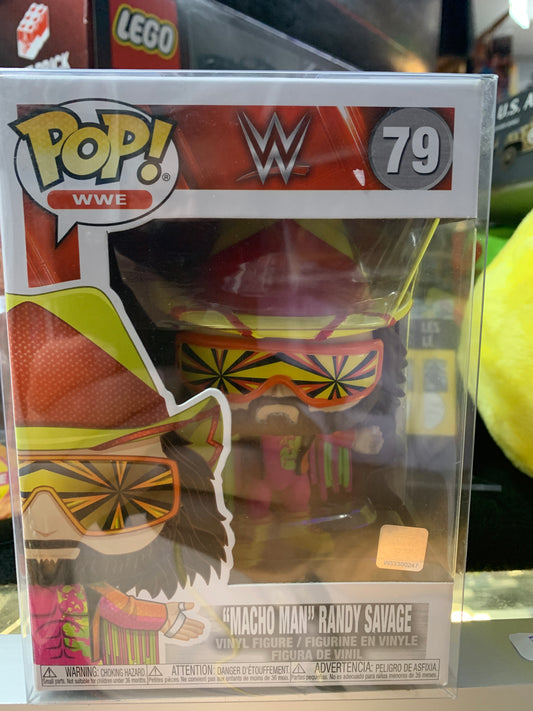 Pop funky 79 Macho man randy savage with protective case