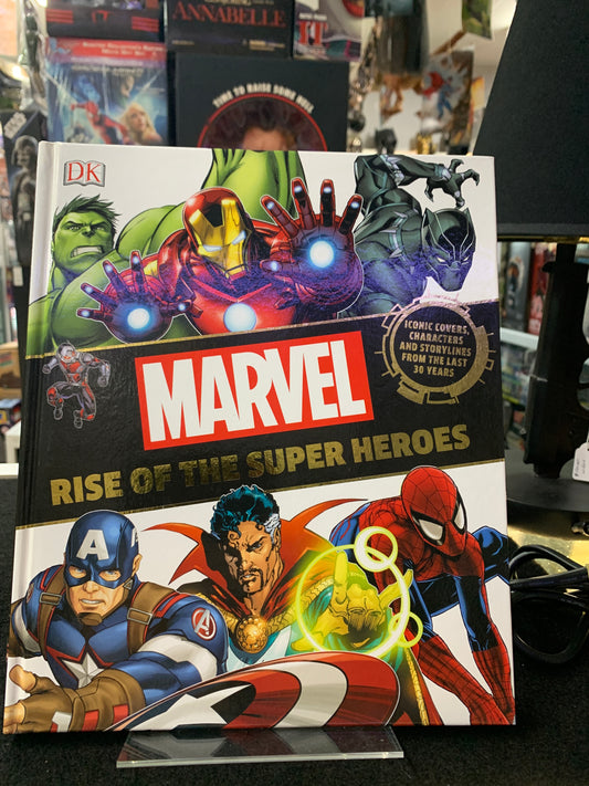 DK marvel rise of the super heroes graphic novel
