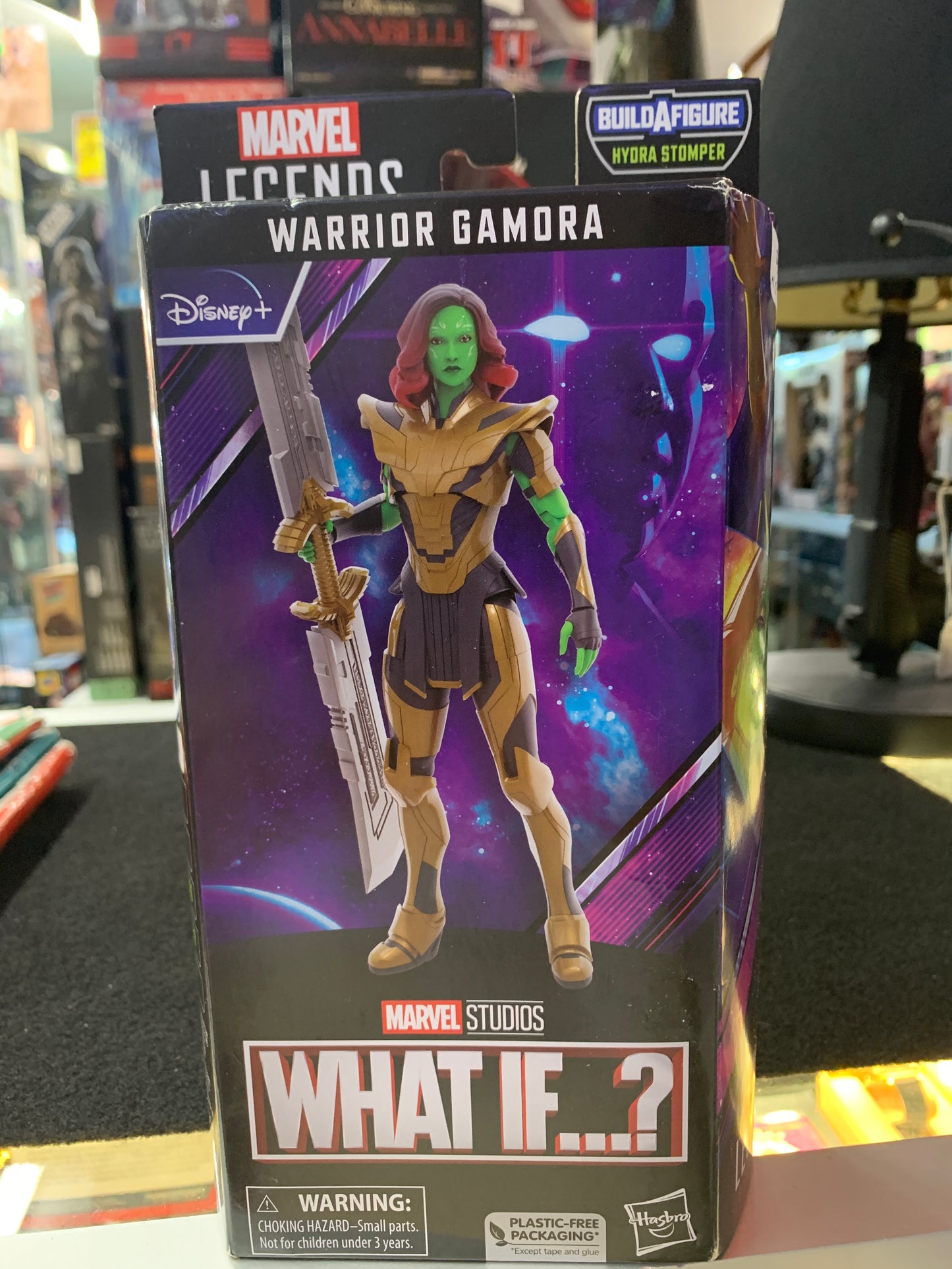 Marvel legends series warrior Gamora built a figure