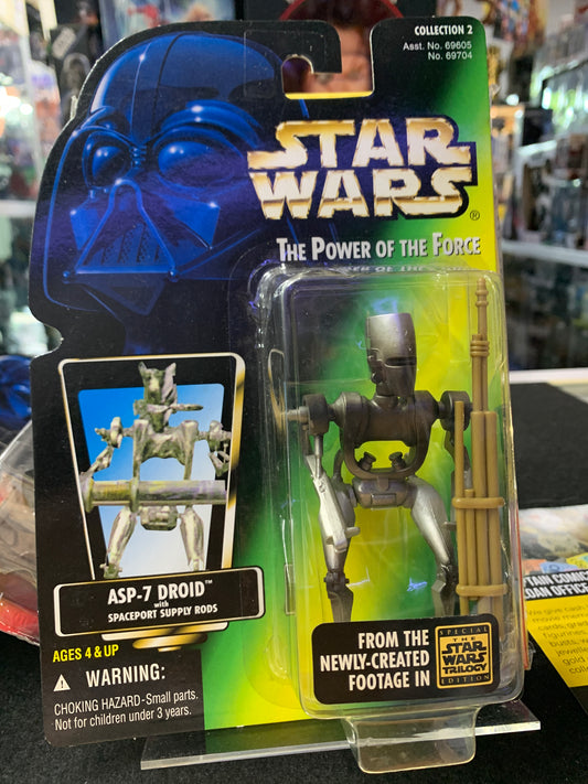 Star Wars the power of the force ASP-7 Droid kenner 1997