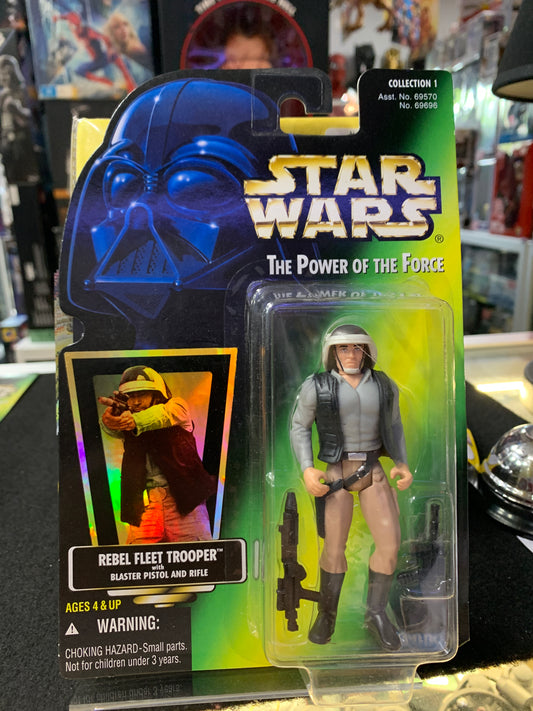 Star Wars the power of the force rebel fleet trooper 1997 Kenner
