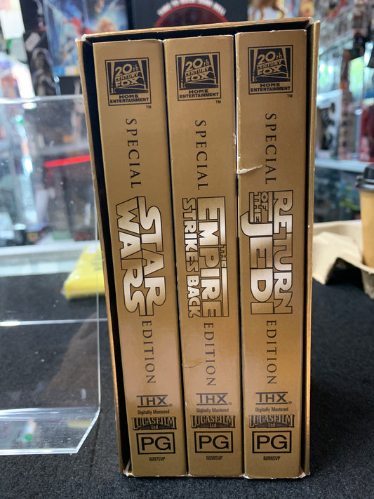 Star Wars video box set return of the Jedi special edition