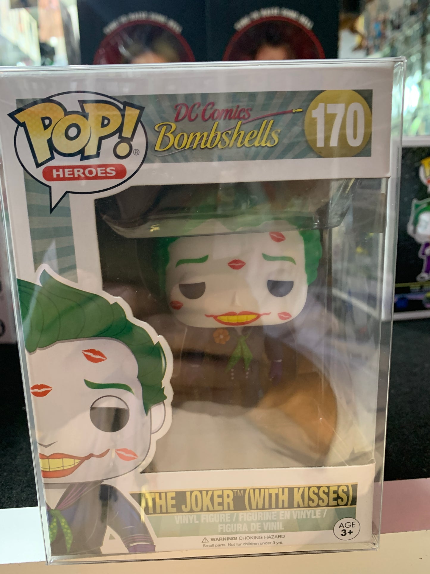Pop funko bombshells 170 the joker with kisses