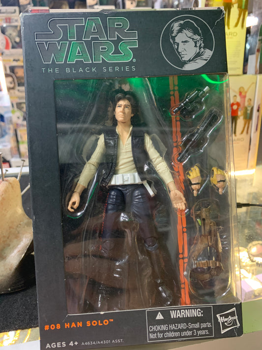 Star Wars the black series number 08 Han Solo