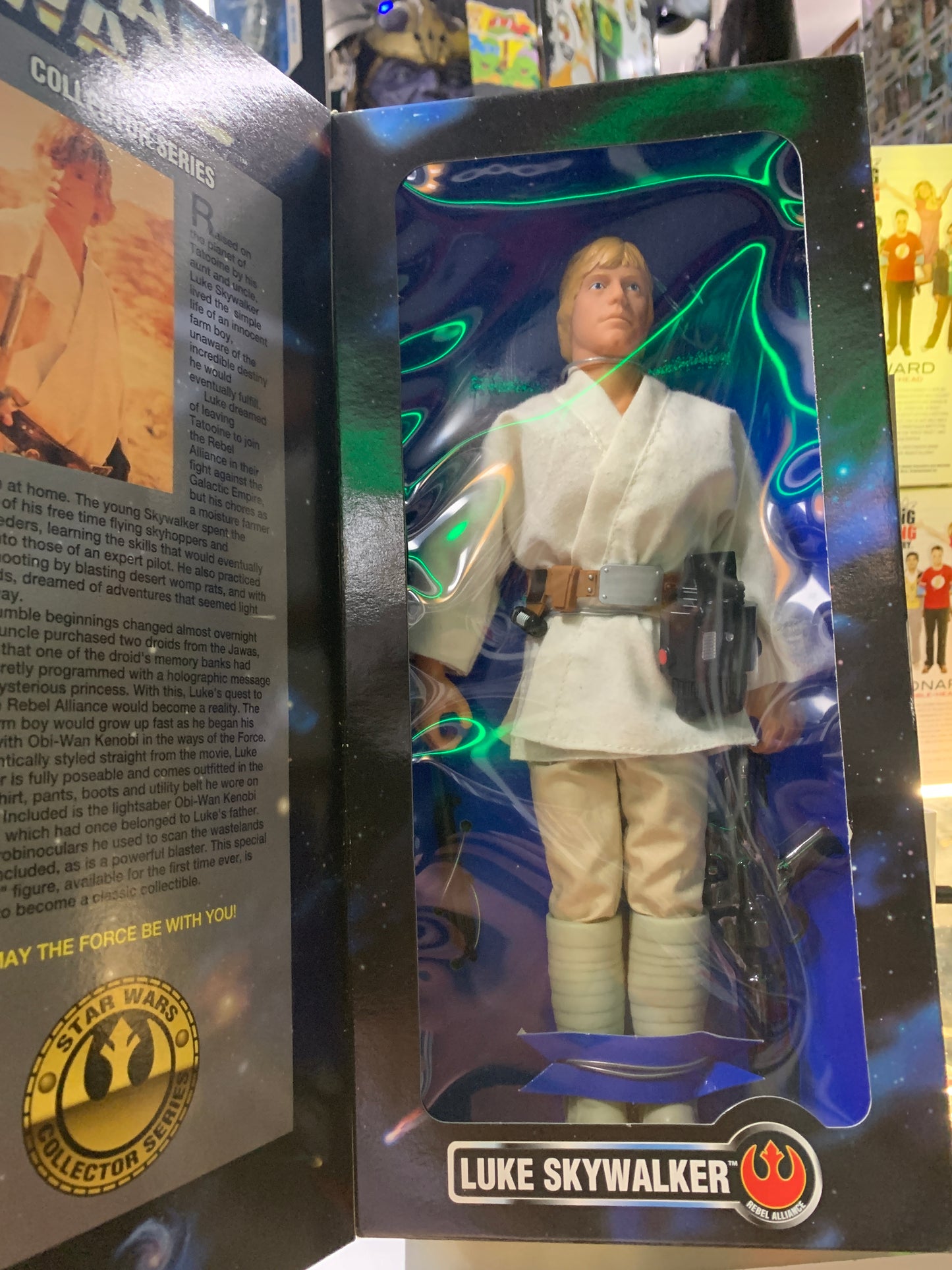 Star Wars collector series 1996 kenner luke Skywalker
