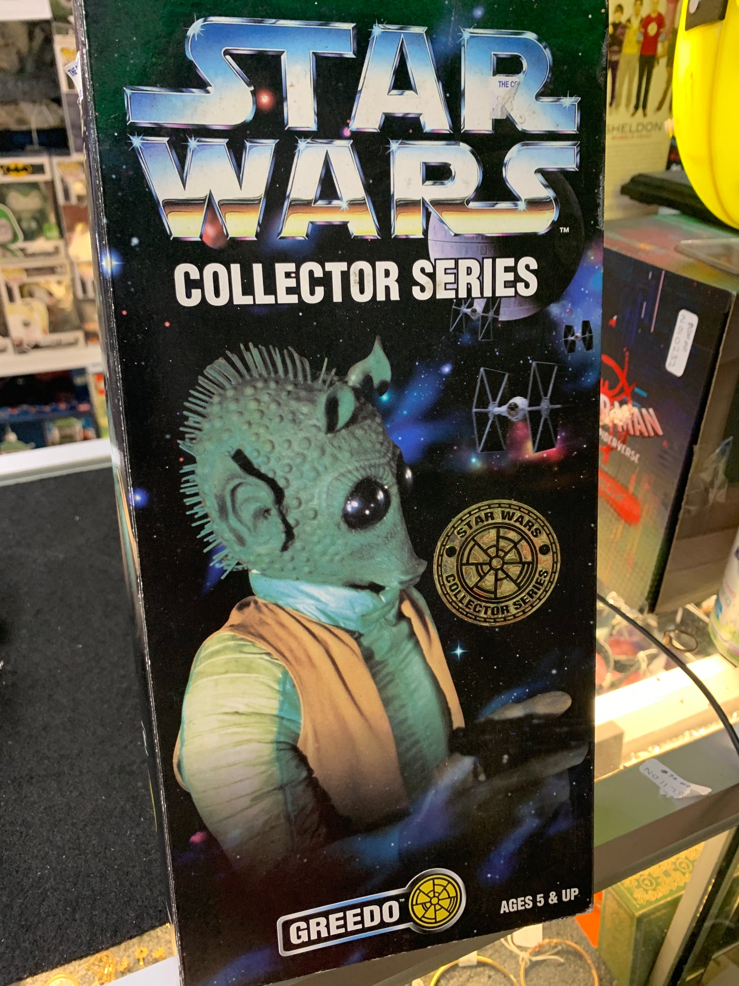 Star Wars collector series Greedo 1996 kenner