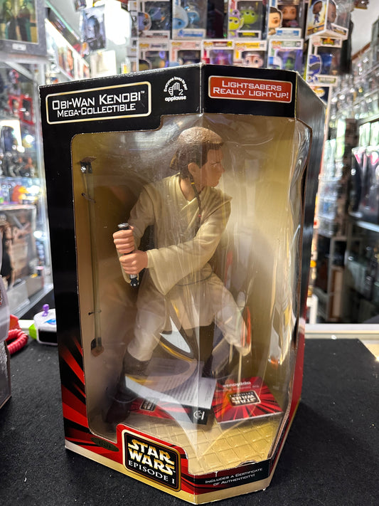 STAR WARS EPISODE 1 OBI-WAN KENOBI MEGA COLLECTIBLE #43724