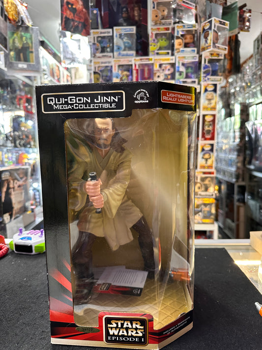 STAR WARS EPISODE 1 QUI-GON JINN MEGA COLLECTIBLE #38577