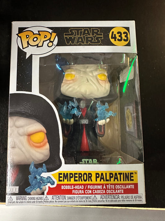 FUNKO POP STAR WARS EMPEROR PALPATINE #433