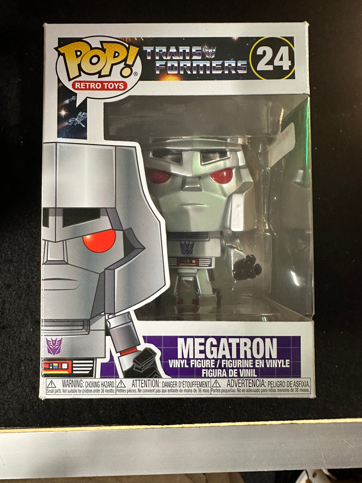 FUNKO POP TRANSFORMERS MEGATRON #24