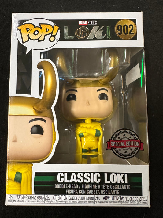 FUNKO POP LOKI CLASSIC LOKI SPECIAL EDITION #902