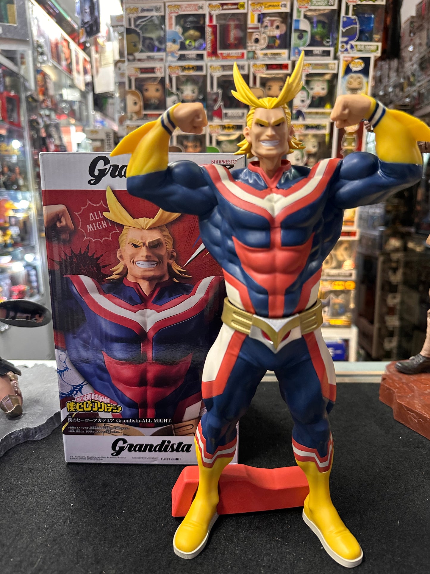 MY HERO ACADEMIA GRADISTA ALL MIGHT PVC STATUE