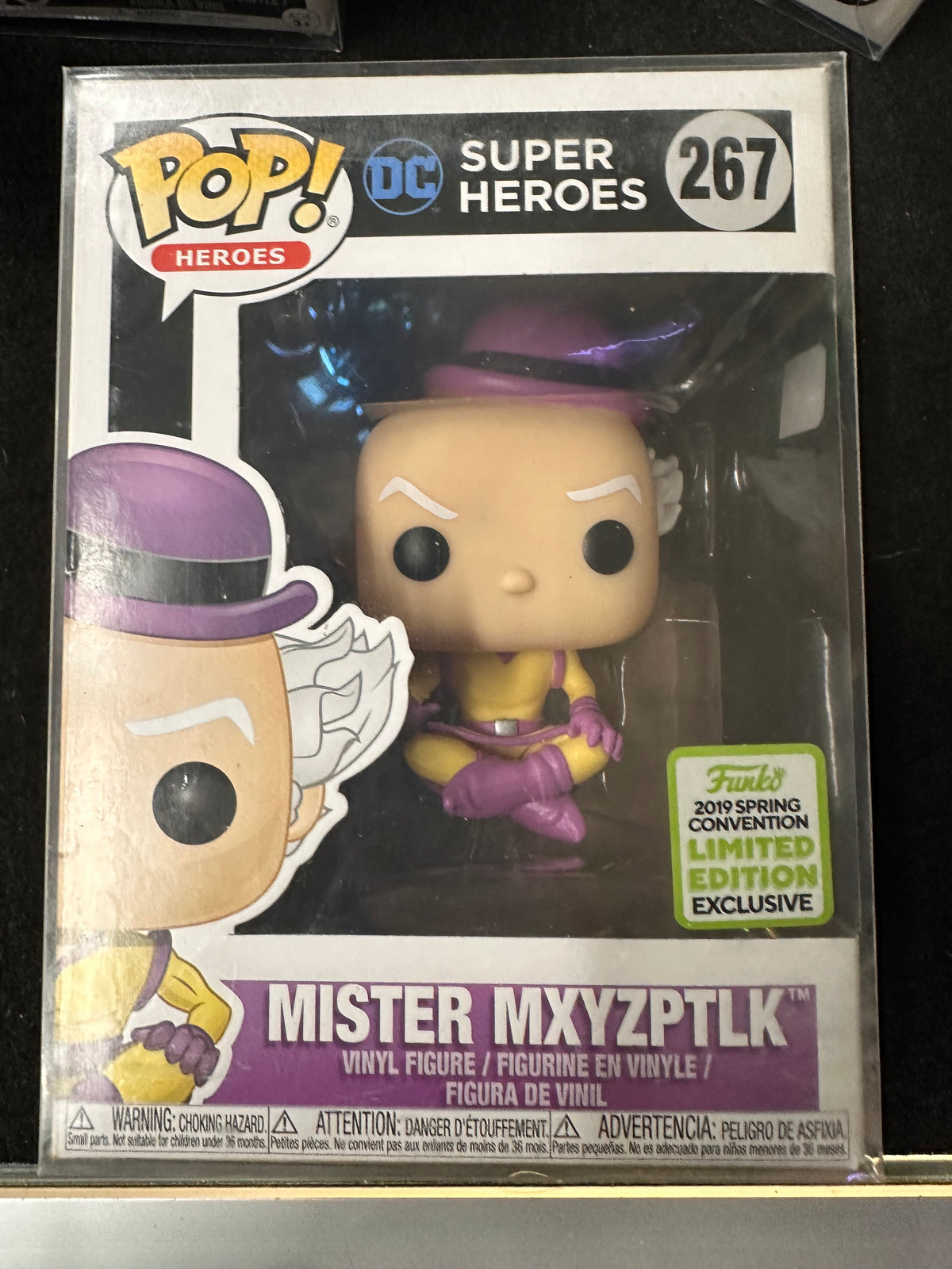 Funko Pop Mister Mxyzptlk Vinyl Figure - 2019 Convention Exclusive