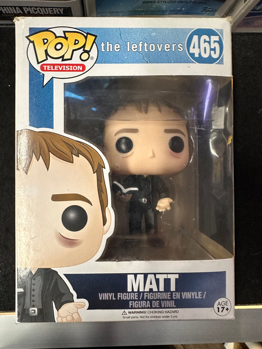 FUNKO POP THE LEFTOVERS MATT #465