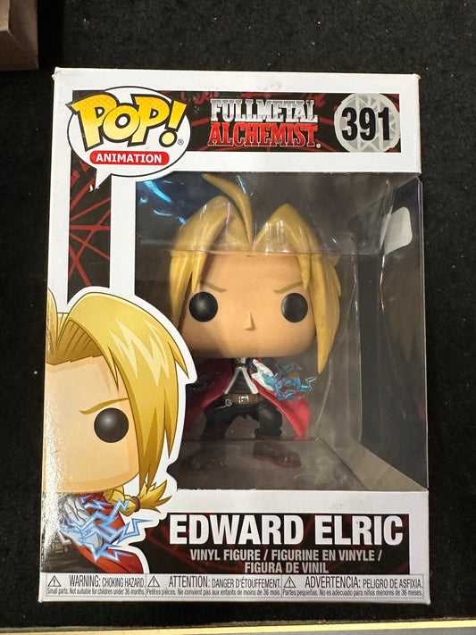 FUNKO POP FULLMETAL ALLCHEMIST EDWARD ELRIC #391