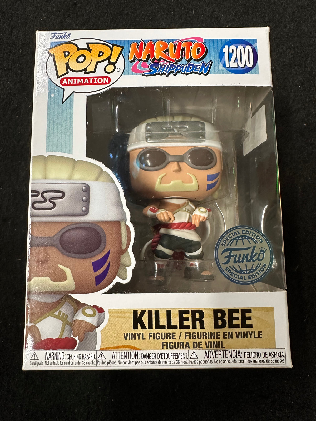 FUNKO POP NARUTO SHIPPUDEN KILLER BEE SPECIAL EDITION #1200