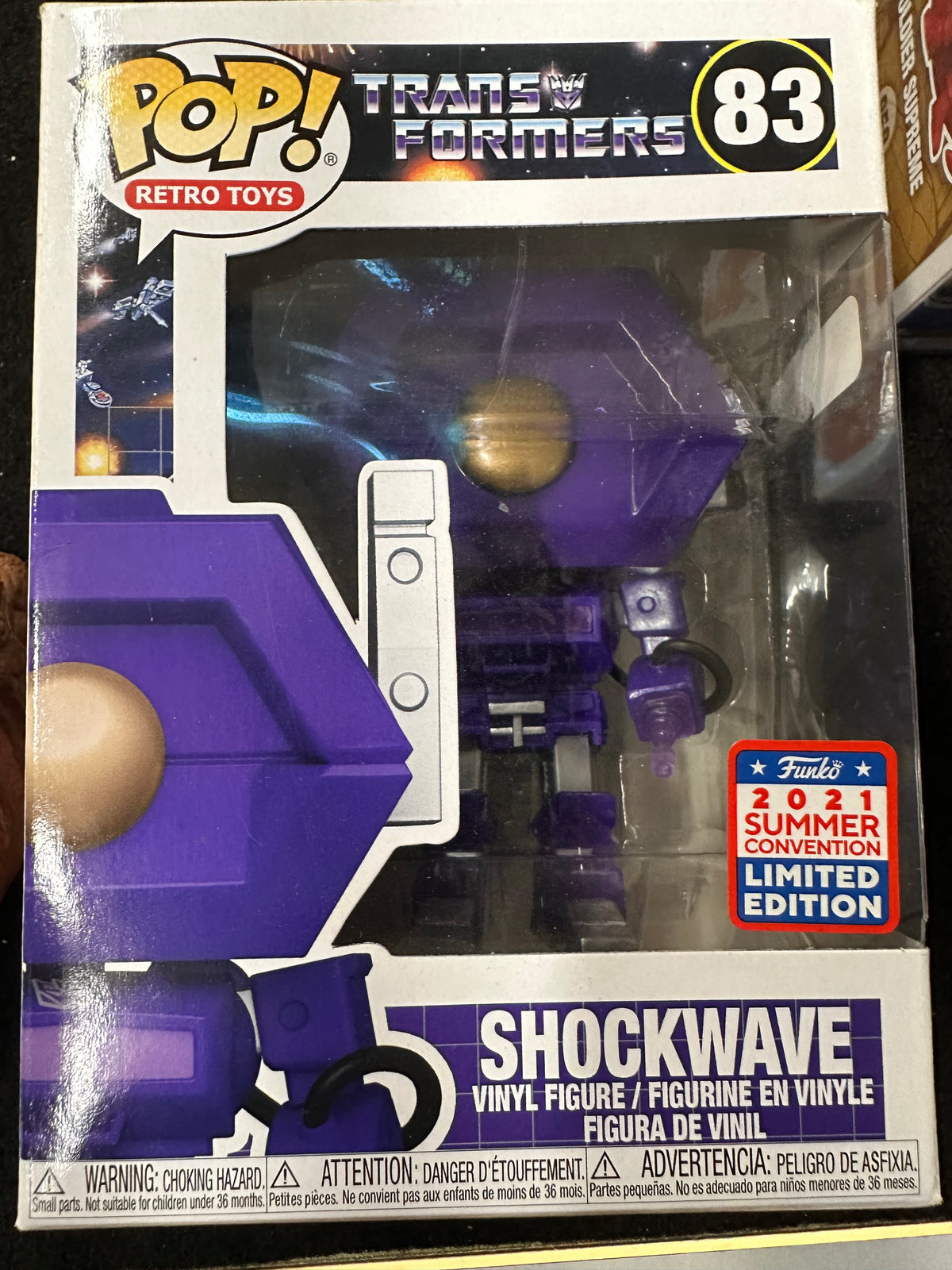 FUNKO POP TRANSFORMER SHOCKWVE 2021 LIMITED EDITION #83