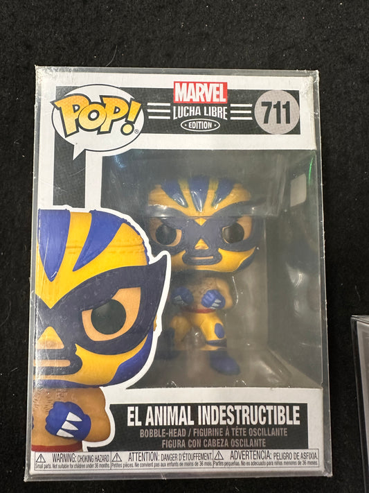 FUNKO POP MARVEL LUCHA LIBRE EDITION EL ANIMAL INDESTRUCTIBLE #711