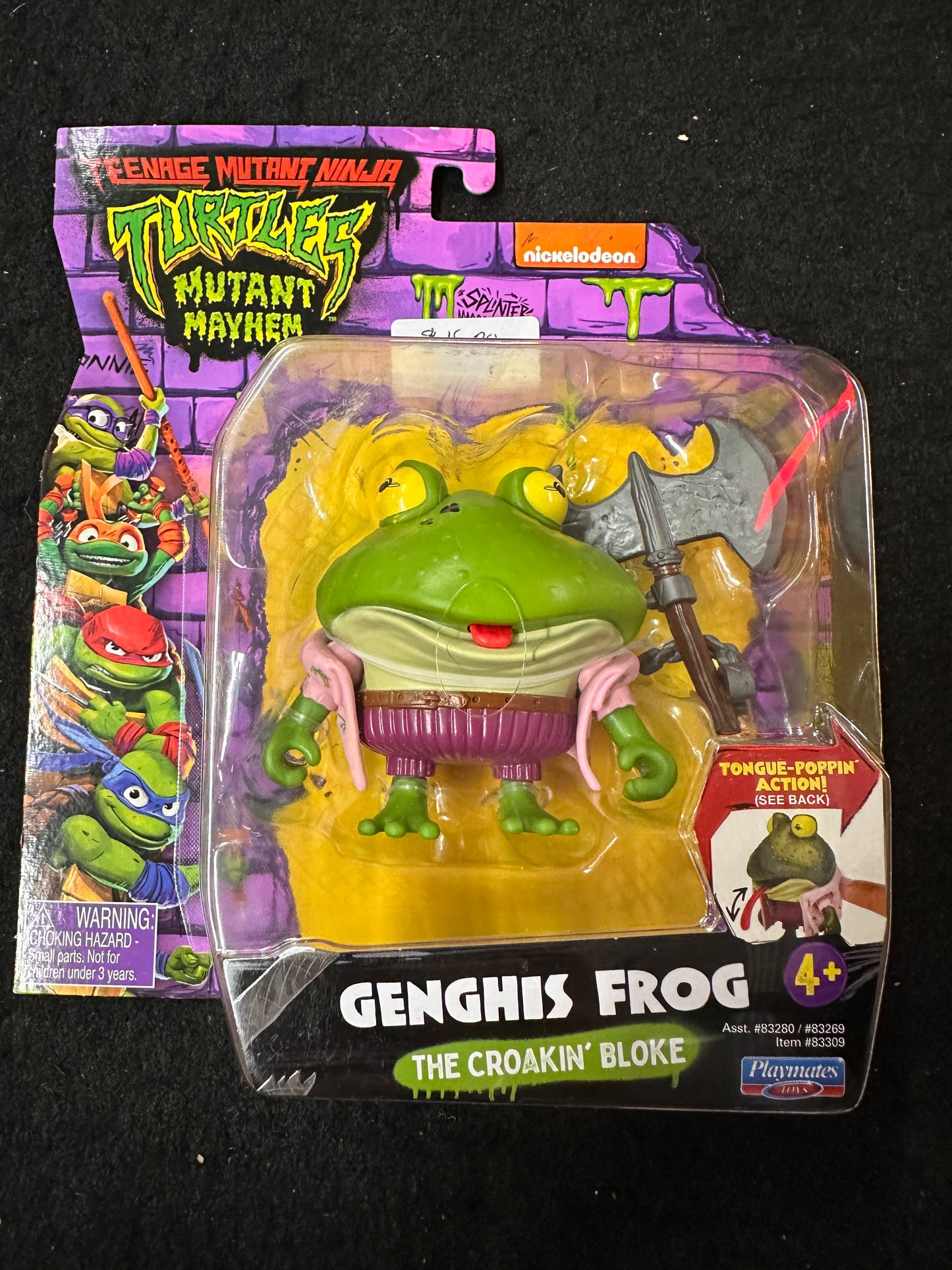 TEENAGE MUTANT NINJA TURTLES MUTANT MAYHEM GENGHIS FROG THE CROAKIN BLOKE